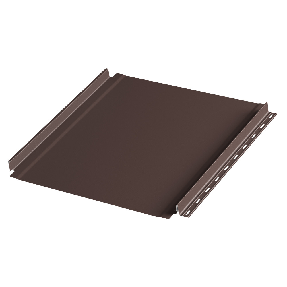 Фальцевая панель AQUACLICK Эталон (без подгиба) мат. (RAL8017) PU (КАШЕМИР)