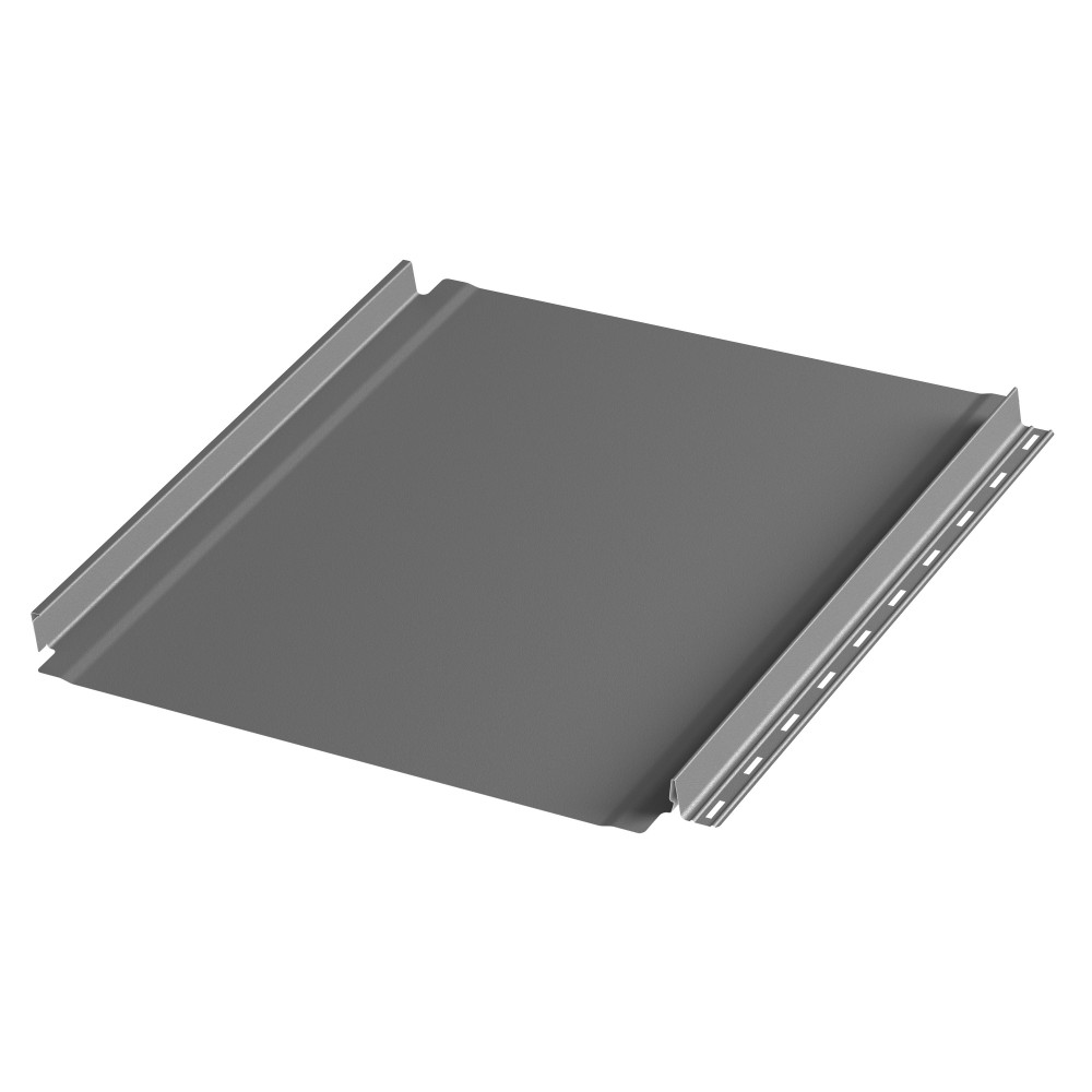 Фальцевая панель AQUACLICK Эталон (без подгиба) мат. (RAL7024) PU (КАШЕМИР)