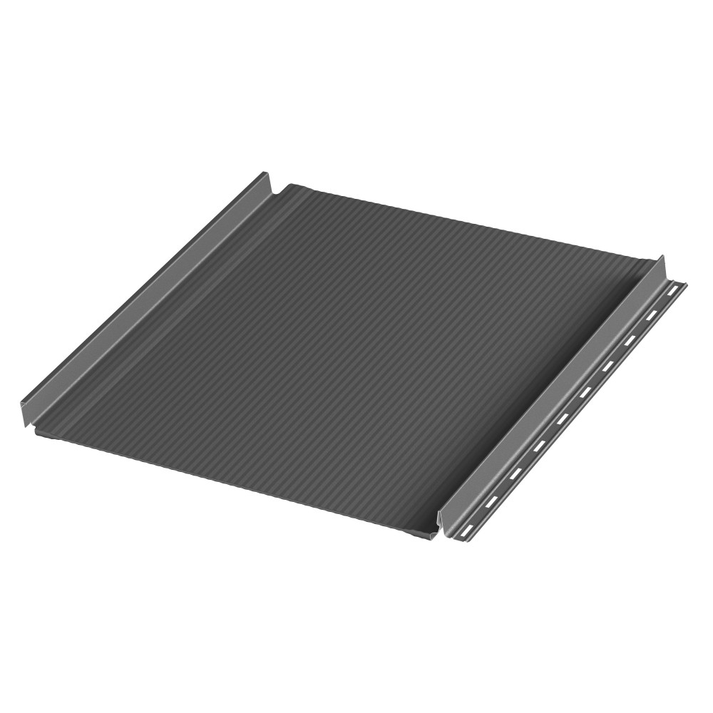 Фальцевая панель AQUACLICK Бриз (с подгибом) мат. (RAL7016) Rooftop