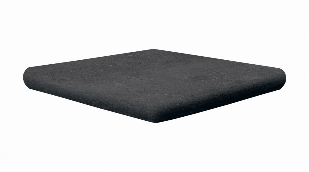 Ступень флорентинер угловая Exagres Portland Black 330х330х40х14, 1шт/уп
