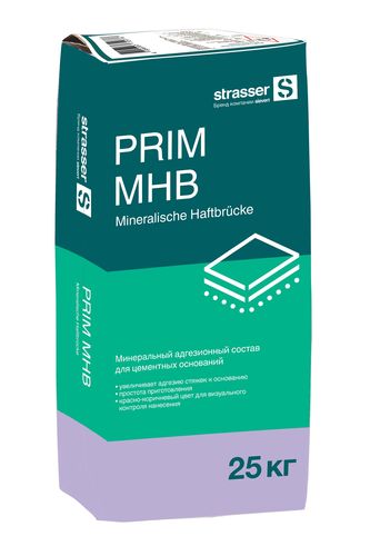 72978 PRIM MHB Минеральный адгезионный состав для цементных оснований, 25кг