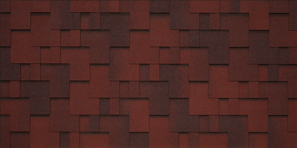 Черепица "BUSINESS PLUS UNICA GOTHIK Tasso Rosso 405 "