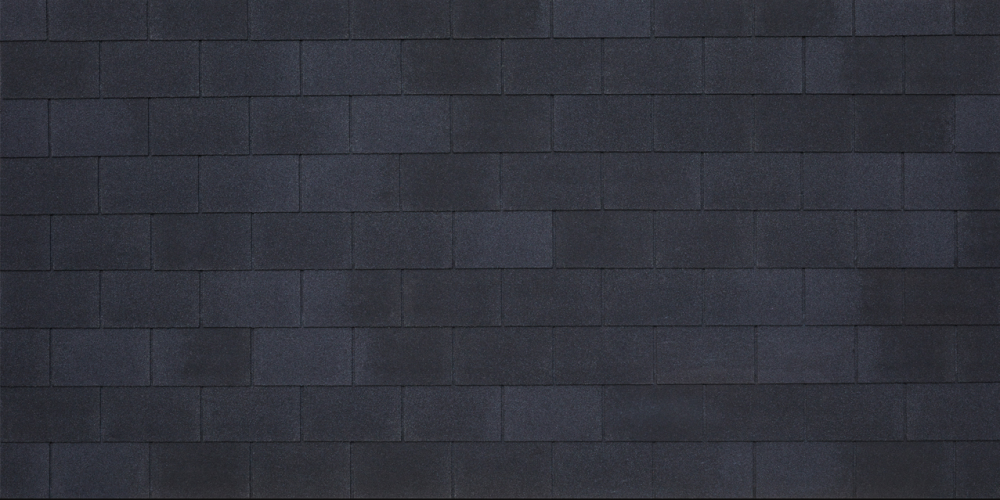Черепица "BUSINESS PLUS UNICA RECTANGULAR Giada Nero 168"
