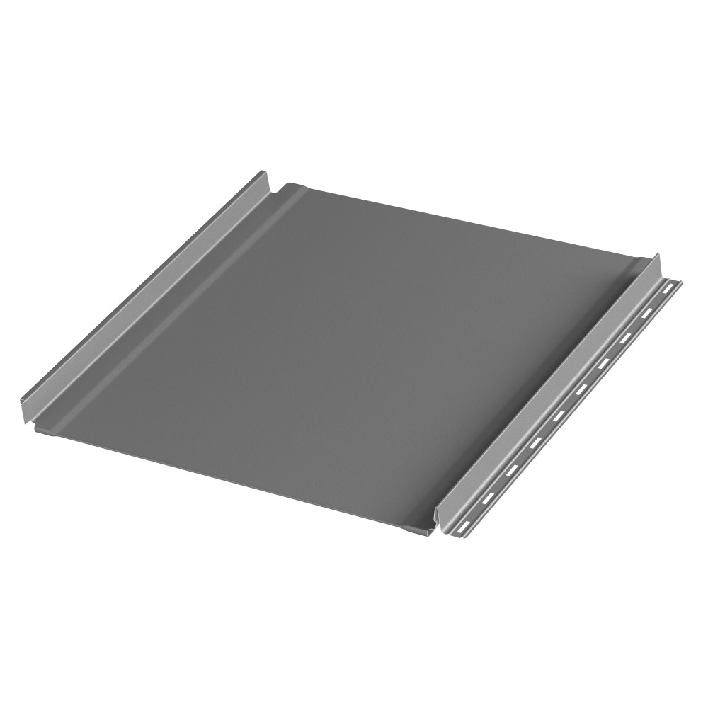 Фальцевая панель AQUACLICK Эталон (с подгибом) мат. (RAL7024) Rooftop